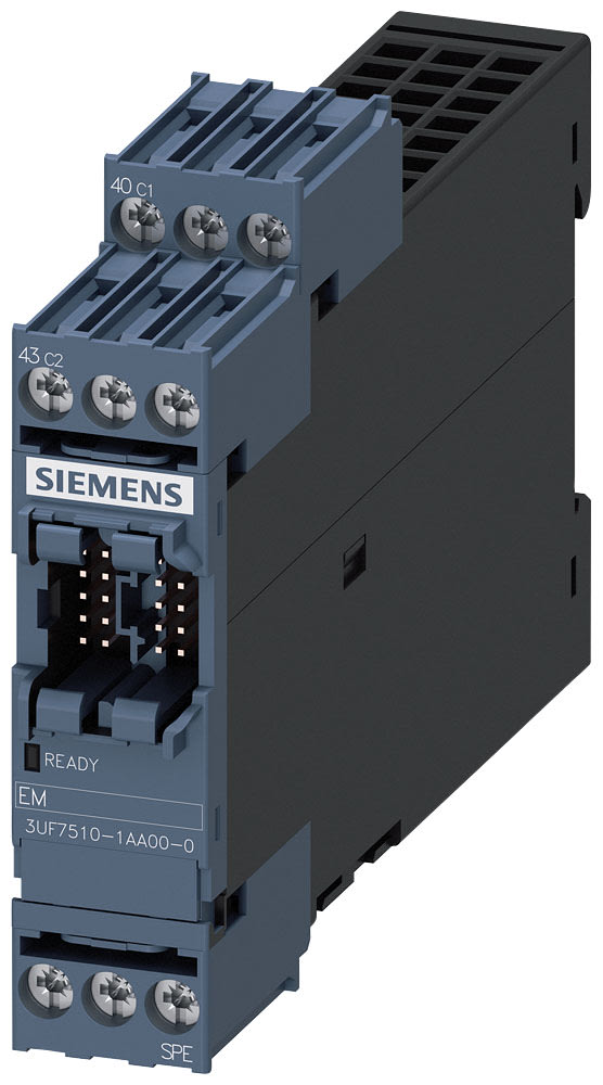 SIEMENS - SIE3UF75101AA000 Modulo di guasto verso terra, con rilevamento analogico di corrente differenziale, 1 ingresso per il collegamento di un trasformatore di corrente d...