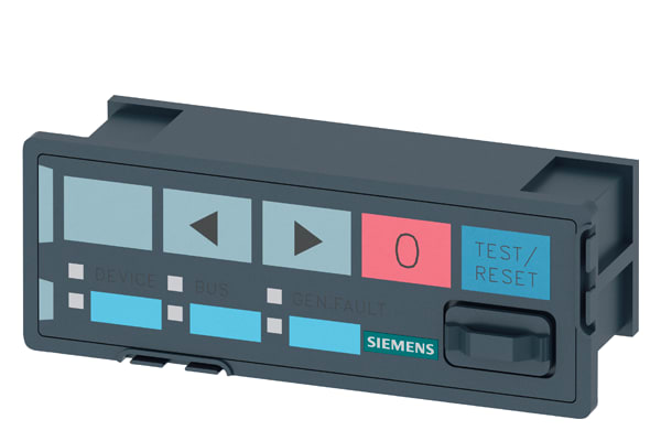 SIEMENS SIE3UF72001AA010 PANNELLO OPERATORE COLOR TITANO PER SIMO
