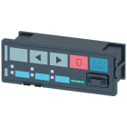 SIEMENS - SIE3UF72001AA010 Pannello operatore, colore grigio titanio, incasso in porta di quadro elettrico o in piastra frontale