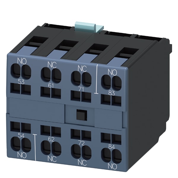 SIEMENS SIE3RH19212XA220MA0 BLOCELETTR.LAT. 2L,2R X S3-S12 C.CL.