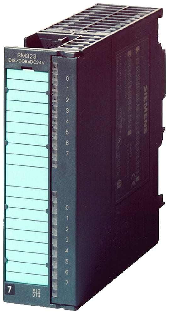 SIEMENS - SIE6AG13231BH012AA0 SIPLUS S7-300 SM 323, DI 8/DQ 8xDC 24 V/0,5 A -40 ... +70 °C con Conformal Coating EN 50155 T1 Cat 1 Cl A/B based on 6ES7323-1BH01-0AA0
