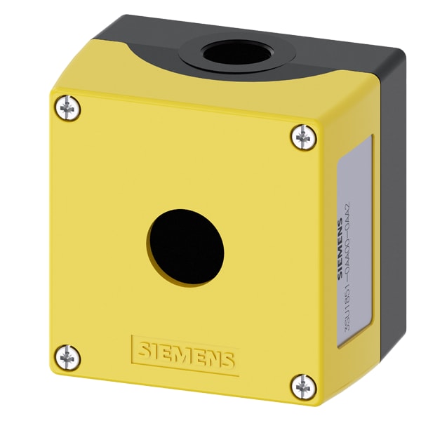 SIEMENS SIE3SU18510AA000AA2 PULSANT.VUOTA EMERG 1 FORO SENZA COLL