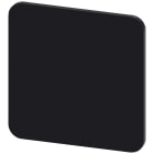 SIEMENS - SIE3SU19000AF160AA0 Targhetta identificativa 22 x 22 mm, colore nero, senza iscrizione