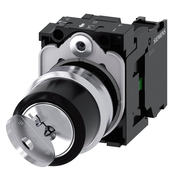 SIEMENS SIE3SU11504BF111BA0 SEL.KEY SB30 MANT.2POS. 1NA