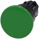 SIEMENS - SIE3SU10001BA400AA0 PULS. FUNGO VERDE SBLOCCO TRAZIONE 40MM