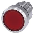 SIEMENS - SIE3SU10510AA200AA0 PULS.LUM.PIATTO PASSO-PASSO ROSSO
