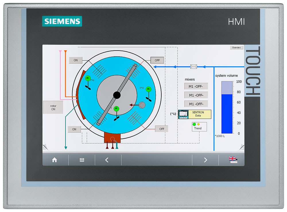 SIEMENS - SIE6AG11240GC014AX0 SIPLUS HMI TP700 Comfort con Conformal Coating based on 6AV2124-0GC01-0AX0