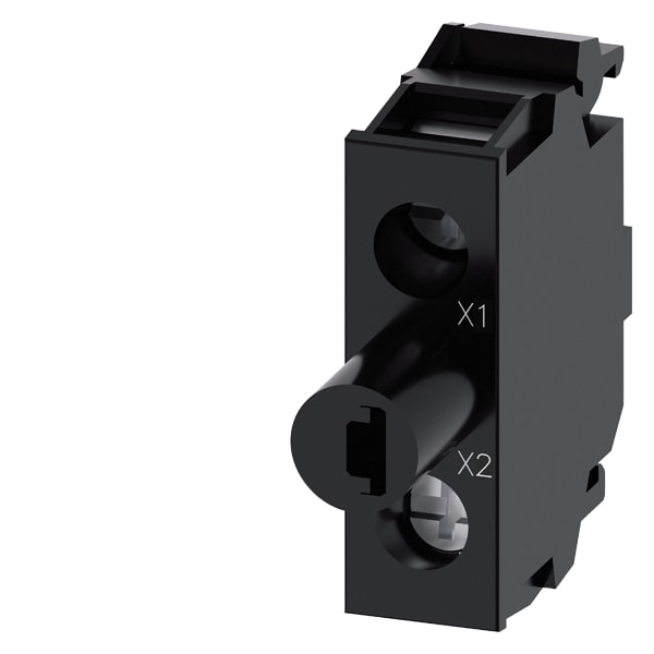 SIEMENS SIE3SU14012BB001AA0 PORT. LED AMBRA INCL. MONT. BASE 24VUC