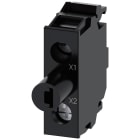 SIEMENS SIE3SU14012BF301AA0 PORT. LED GIALLO INCL. MONT. BASE 230VAC