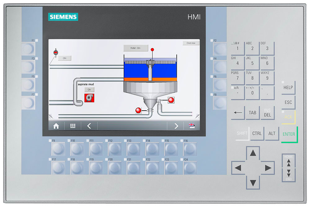 SIEMENS SIE6AG11241GC014AX0 SIPLUS HMI KP700 COMFORT