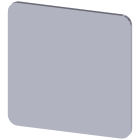 SIEMENS - SIE3SU19000AE810AA0 Targhetta identificativa 27 x 27 mm, colore argento, senza iscrizione