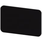 SIEMENS - SIE3SU19000AD160AA0 Targhetta identificativa 17,5 x 27 mm, colore nero, senza iscrizione