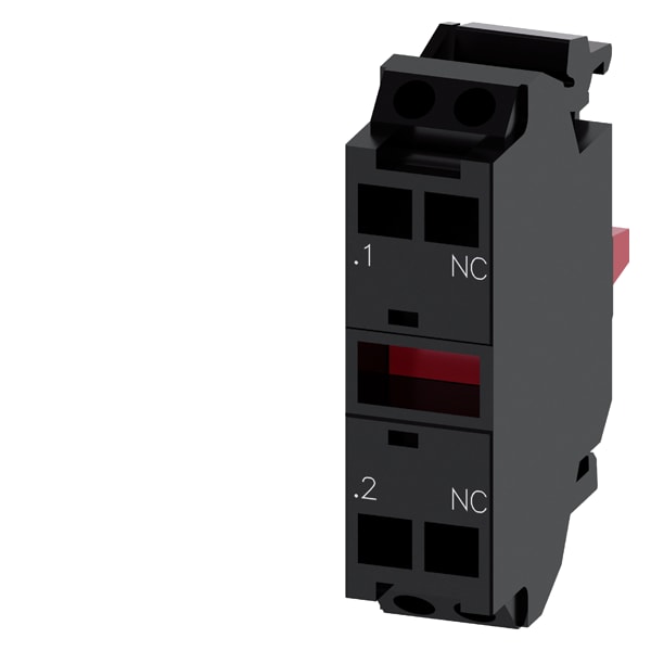 SIEMENS SIE3SU14001AA103MA0 MODULO CONTATTO 1NC MOLLA DORATO