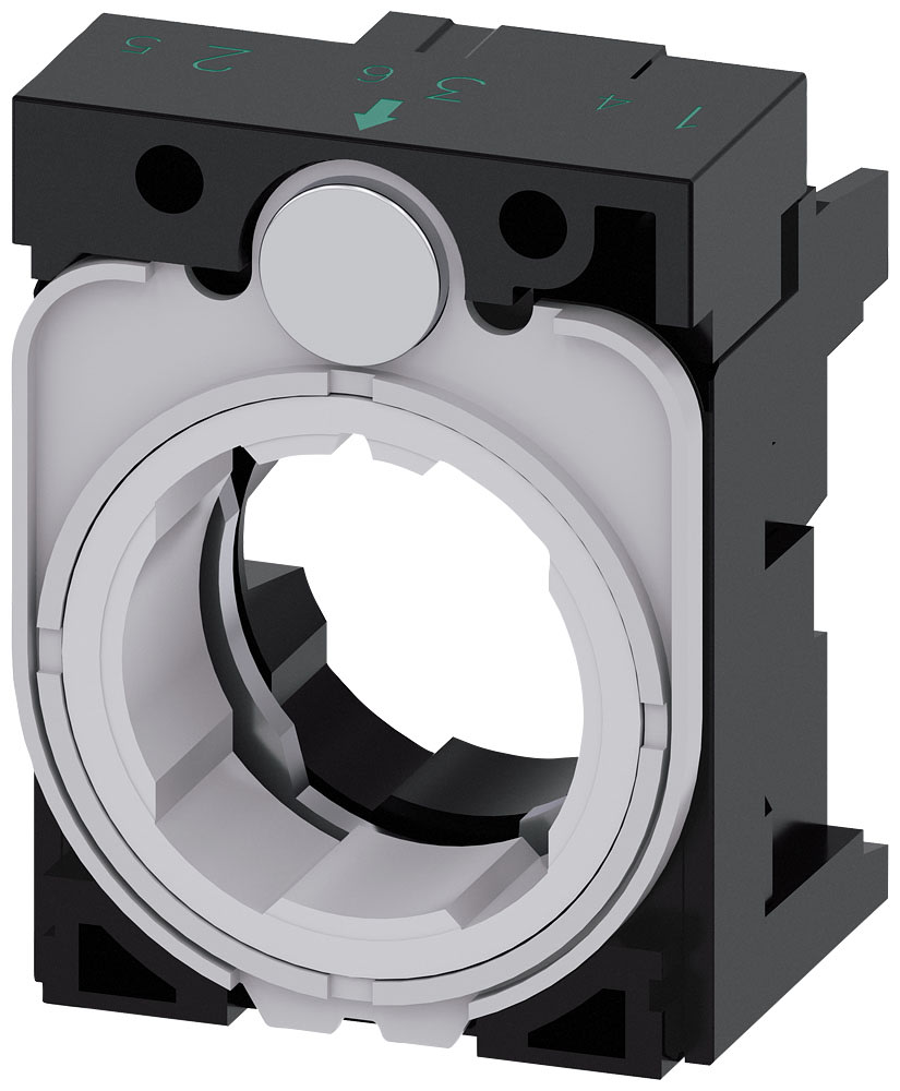SIEMENS - SIE3SU15000AA100AA0 Supporto per 3 moduli, in plastica