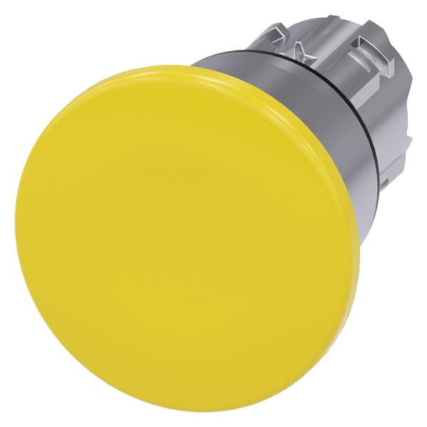 SIEMENS SIE3SU10501BA300AA0 PULS.FUNGO GIALLO SBLOC TRAZIONE 40MM ME