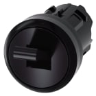 SIEMENS - SIE3SU10003EC100AA0 SELET. A LEVETTA 2POS.A MOMENT.PLASTICA