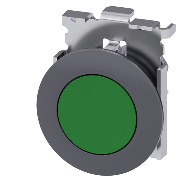 SIEMENS SIE3SU10600JB400AA0 PULS. PIATTO VERDE 30MM