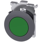 SIEMENS - SIE3SU10600JB400AA0 Pulsante, 30 mm, rotondo, in metallo opaco, colore verde