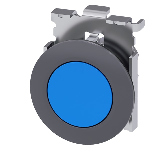 SIEMENS SIE3SU10600JB500AA0 PULS. PIATTO BLU 30MM