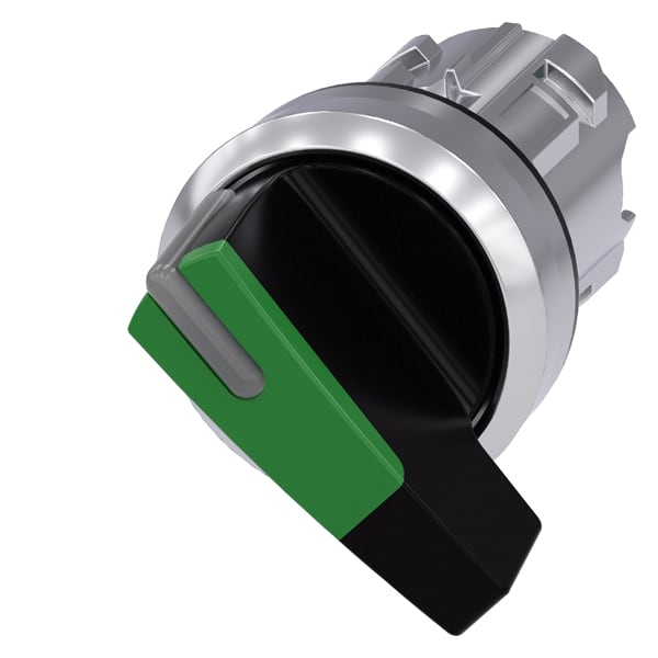 SIEMENS SIE3SU10522CF400AA0 SEL.LUM.LEVA LUNGA VERDE MANT.2POS