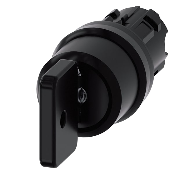 SIEMENS SIE3SU10004HN210AA0 SEL.KEY 73034 NERO MOMENT.3POS I-0<II, I