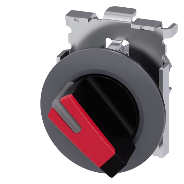SIEMENS SIE3SU10622DF200AA0 SEL.LUM.LEVA ROSSO 2POS MANT 30MM