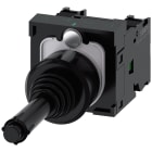 SIEMENS - SIE3SU11007BA101NA0 Manipolatore joystick, 22 mm, rotondo, in plastica, colore nero, orizzontale, permanente