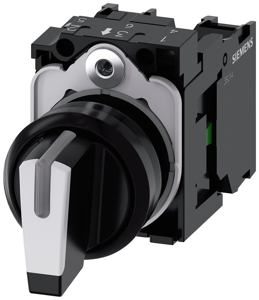 SIEMENS - SIE3SU11002BM601NA0 SEL.LUM.LEVA BIANC MOMENT.3POS. 1NA,1NA