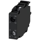 SIEMENS - SIE3SU14001AA101GA0 Modulo di contatti con 2 contatti, 1NO anticipato+1NC ritardato
