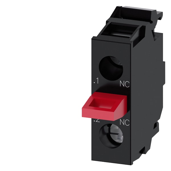 SIEMENS SIE3SU14002AA101CA0 BLOCCHETTO CONTATTI MONTAGGIO BASE 1NC