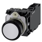 SIEMENS - SIE3SU11000AB801FA0 PULS. MOMENT.PLAST.GRIG 1NO+1NC VITE