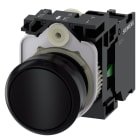 SIEMENS - SIE3SU11000AB101BA0 PULS. PIATTO NERO 1NA