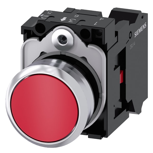 SIEMENS SIE3SU11500AB203CA0 PULS. PIATTO ROSSO MOLLA 1NC