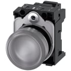 SIEMENS - SIE3SU11526AA703AA0 IND.LUM.TRASP.LENTE LISC.MOLL.LED 24V UC