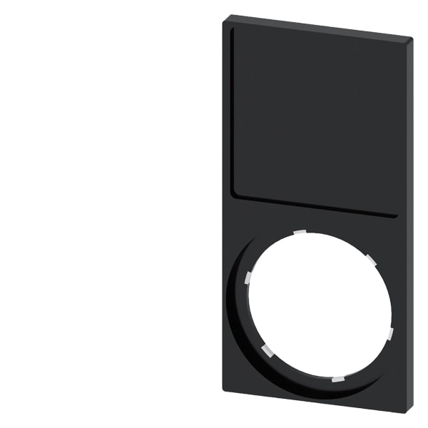 SIEMENS SIE3SU19000AQ100AA0 PORTA TARGH. 27X27MM SERIE QUADR. PIATTA