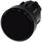 SIEMENS - SIE3SU10000AB100AA0 Pulsante, 22 mm, rotondo, in plastica, colore nero, bottone