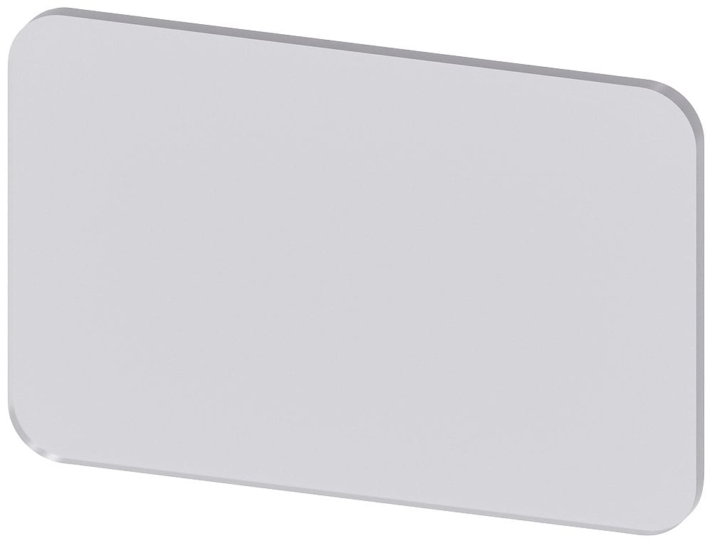 SIEMENS - SIE3SU19000AD700AA0 Targhetta identificativa 17,5 x 27 mm, trasparente, senza iscrizione