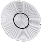 SIEMENS - SIE3SU19000AB710QA0 Inserto piatto per pulsante luminoso, rotondo, colore opalescente, simbolo: O*