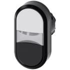 SIEMENS - SIE3SU10003AB610AA0 PULS. DOPPIO PIATTO BIANCO-NERO