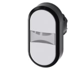 SIEMENS - SIE3SU10003AB660AA0 PULS. DOPPIO PIATTO BIANCO-BIANCO