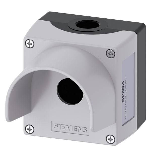 SIEMENS SIE3SU18510AA000AC1 PULSANT. VUOTA GRIGIA 1 FORO CON COLL