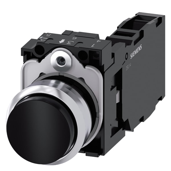 SIEMENS SIE3SU11500BB101FA0 PULS.SPORG MOMENT.MET.NERO 1NO+1NC VITE
