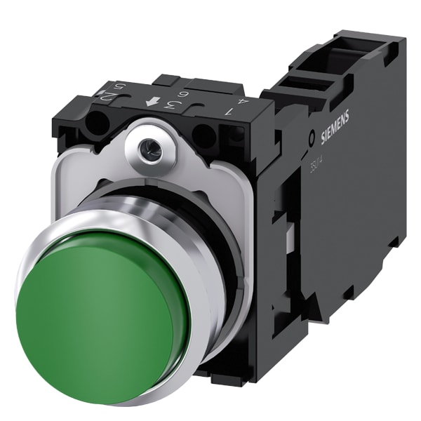 SIEMENS SIE3SU11500BB401FA0 PULS.SPORG MOMENT.MET.VERDE 1NO+1NC VITE