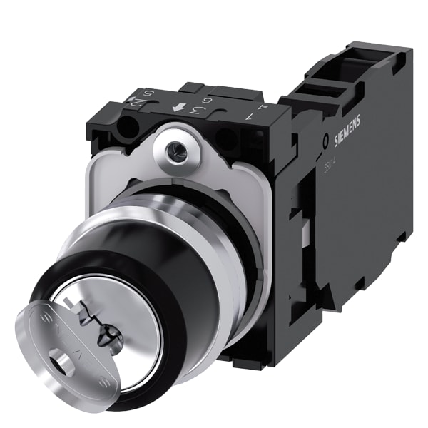 SIEMENS SIE3SU11504BF111FA0 SEL.KEY.RONIS SB30 2P.PER 1NO+1NC 0-I VI