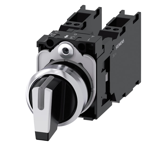 SIEMENS SIE3SU11502BM603LA0 SEL.LUM MET BIA MOMENT.3P 2X(1NO+1NC) MO