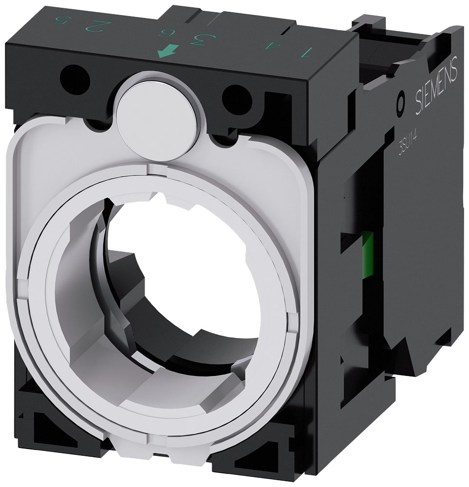 SIEMENS - SIE3SU15001AA101BA0 Supporto per 3 moduli, 1NO