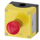 SIEMENS - SIE3SU18510NB002AA2 PULSANT.F.EMERG 1FORO 2NC SENZ COL