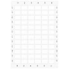 SIEMENS - SIE3SU19000BK610AA0 Targhette identificative, su portatarghetta 17,5 x 27 mm, colore bianco