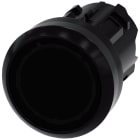 SIEMENS - SIE3SU10010AB100AA0 Pulsante, con struttura di pulsante luminoso, 22 mm, rotondo, in plastica, colore nero