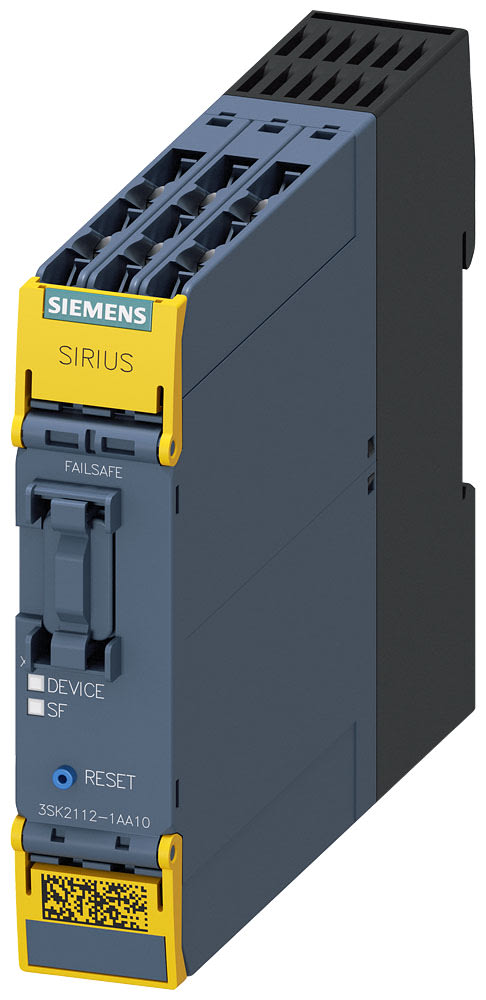 SIEMENS - SIE3SK21121AA10 SIRIUS, dispositivo di sicurezza, modulo di base 3SK2, serie 10F-DI, 2F-DQ, 1DQ
